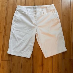 White Nike Golf Shorts